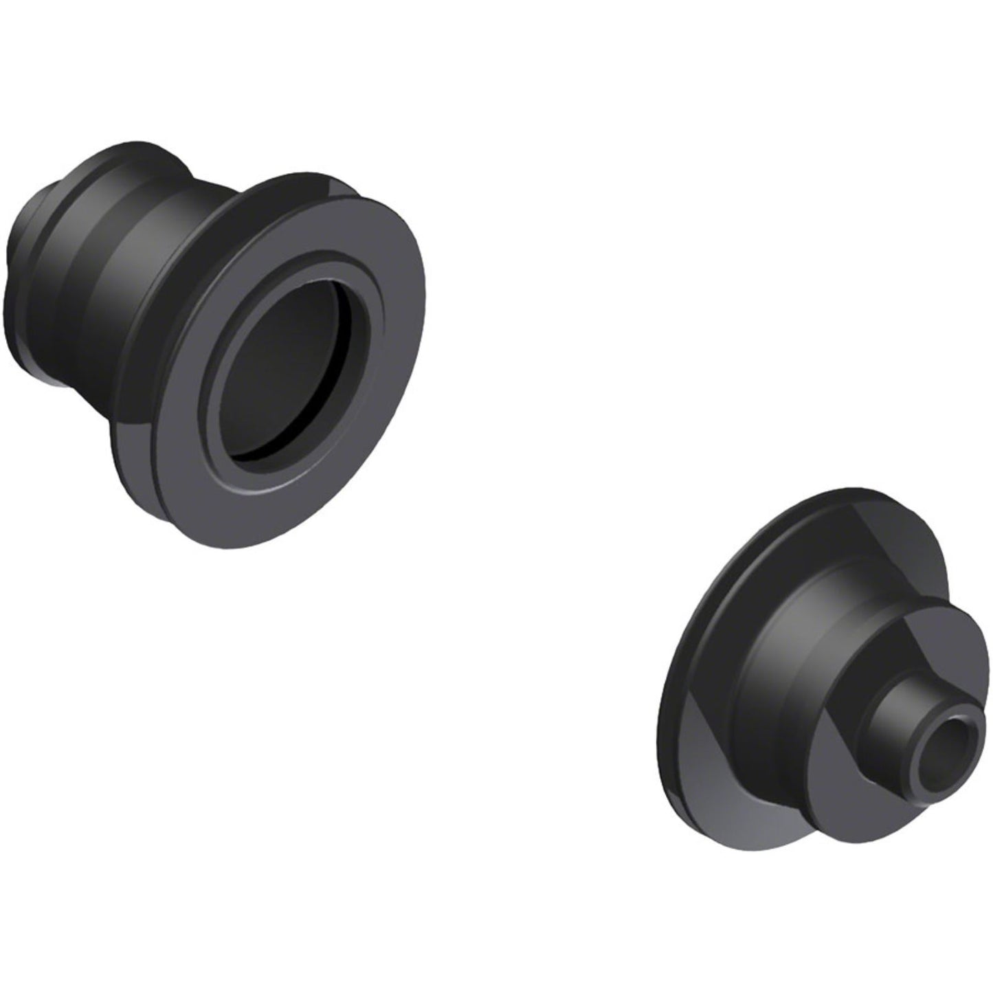 DT Swiss Front Axle Conversion Kit - 5mm Quick Release, Press Fit, Black [MPN: HWGXXX00S8852S]_1419965