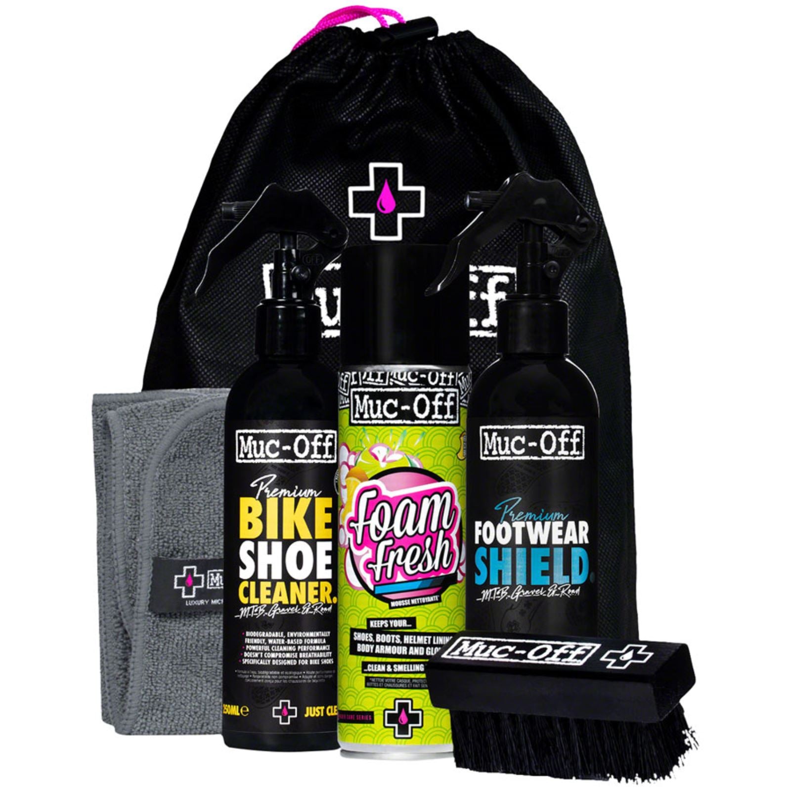 Muc-Off Premium Bike Shoe Care Kit [MPN: 20339US]_1435139