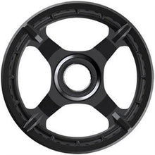 Shimano STEPS CR-ET600 Chainring - 44T Without Chainguard, 50mm, Black [MPN: ECRET600B4X]_1403517