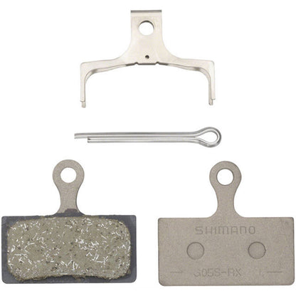 Shimano Disc Brake Pad and Spring - Resin Compound - Box/25 pair - G05S-RX [MPN: EBPG05SRXBS]_1403317