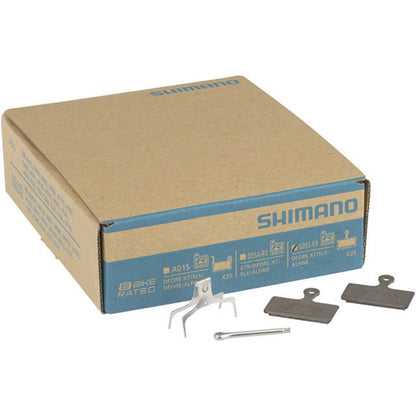 Shimano Disc Brake Pad and Spring - Resin Compound - Box/25 pair - G05S-RX [MPN: EBPG05SRXBS]_1403318