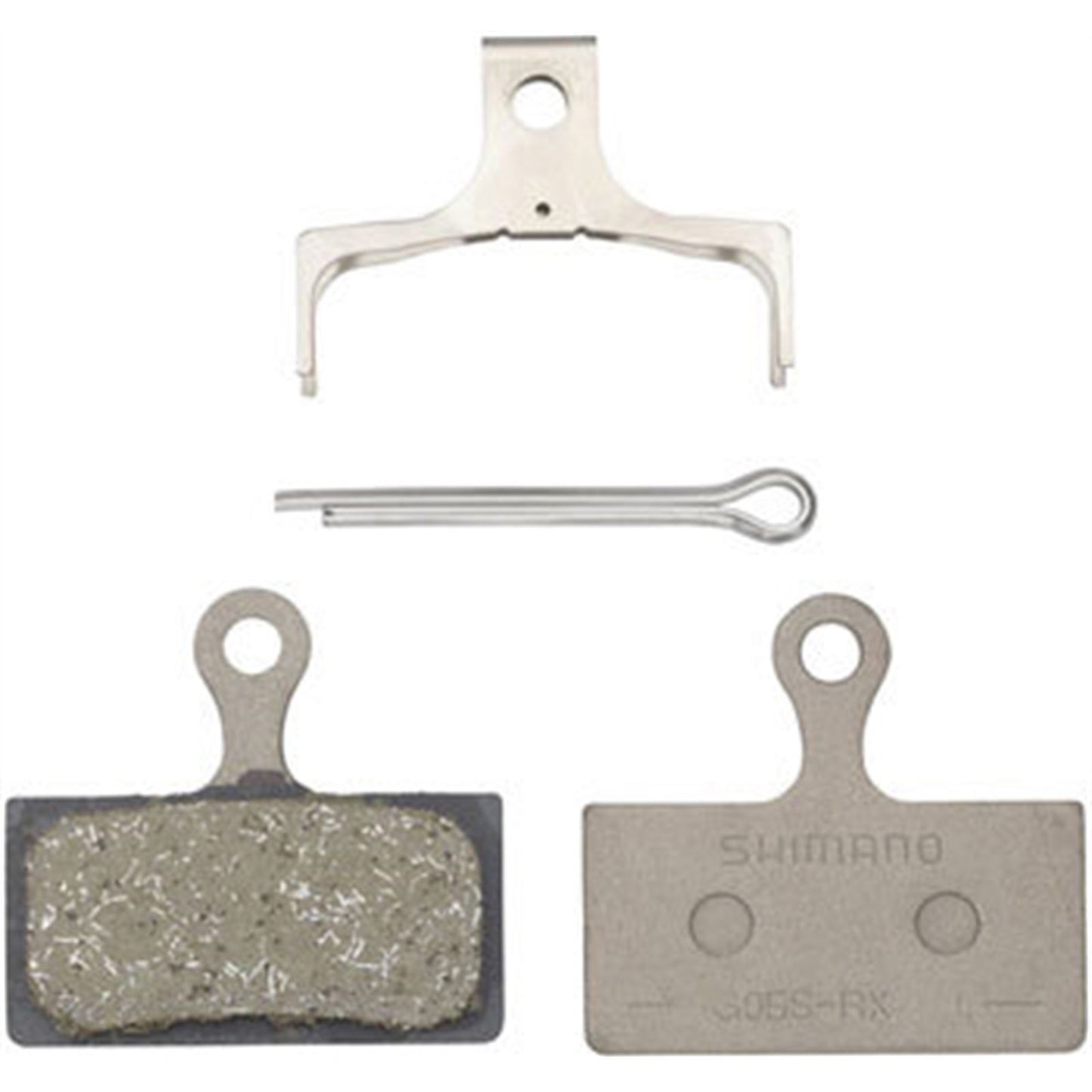Shimano Disc Brake Pad and Spring - Resin Compound - One Pair - G05S-RX [MPN: EBPG05SRXA]_1403300