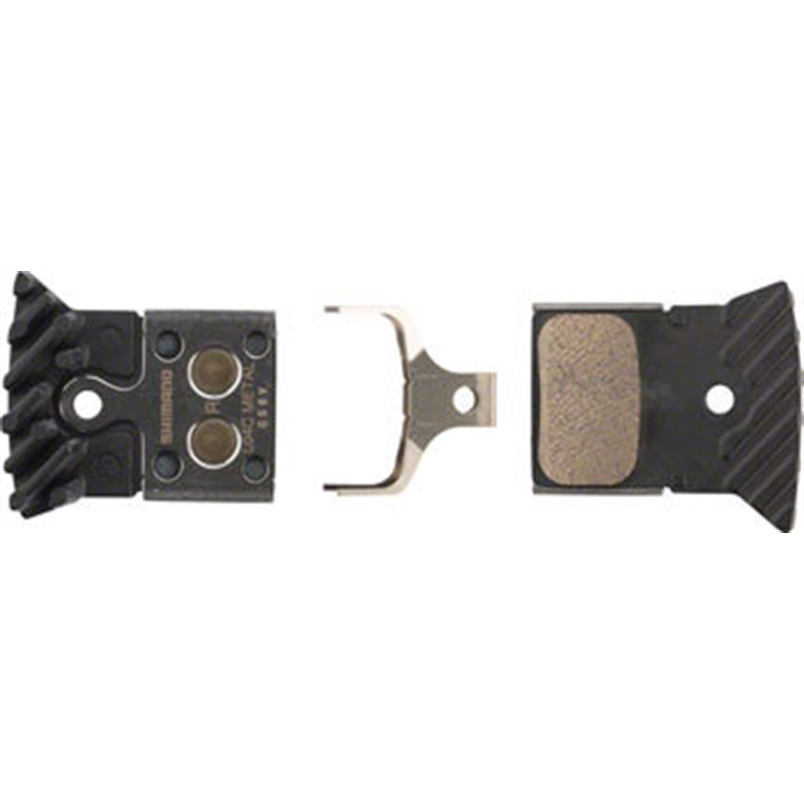 Shimano Disc Brake Pads and Springs - Metal Compound - One Pair - L04C-MF [MPN: IBPL04CMFA]_1403343