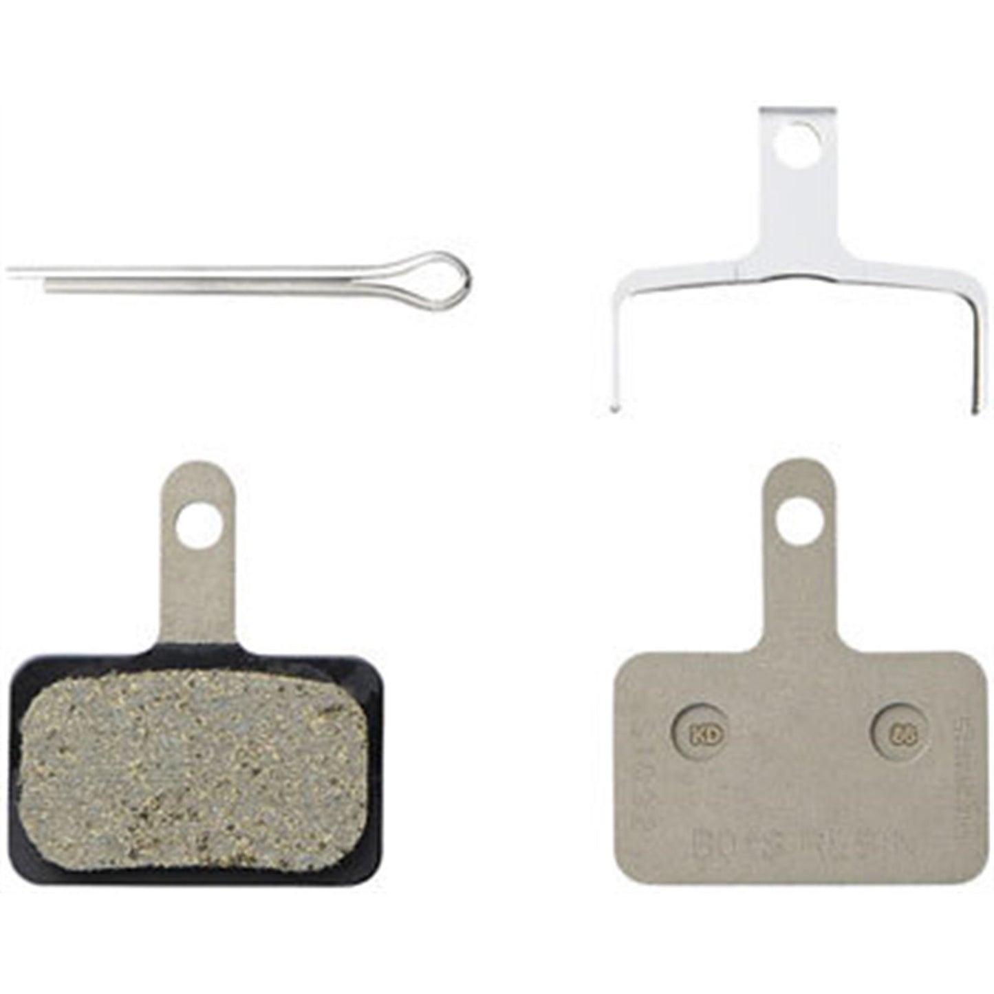 Shimano Disc Brake Pad and Spring - Resin Compound - B05S-RX  [MPN: EBPB05SRXA]_1403348
