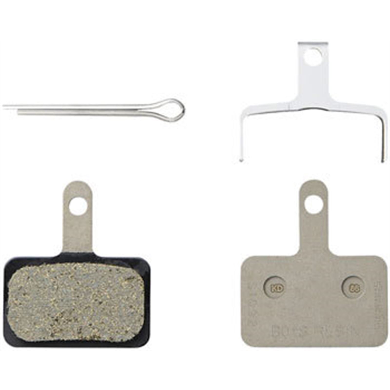 Shimano Disc Brake Pad and Spring - Resin Compound - B05S-RX  [MPN: EBPB05SRXA]_1403348