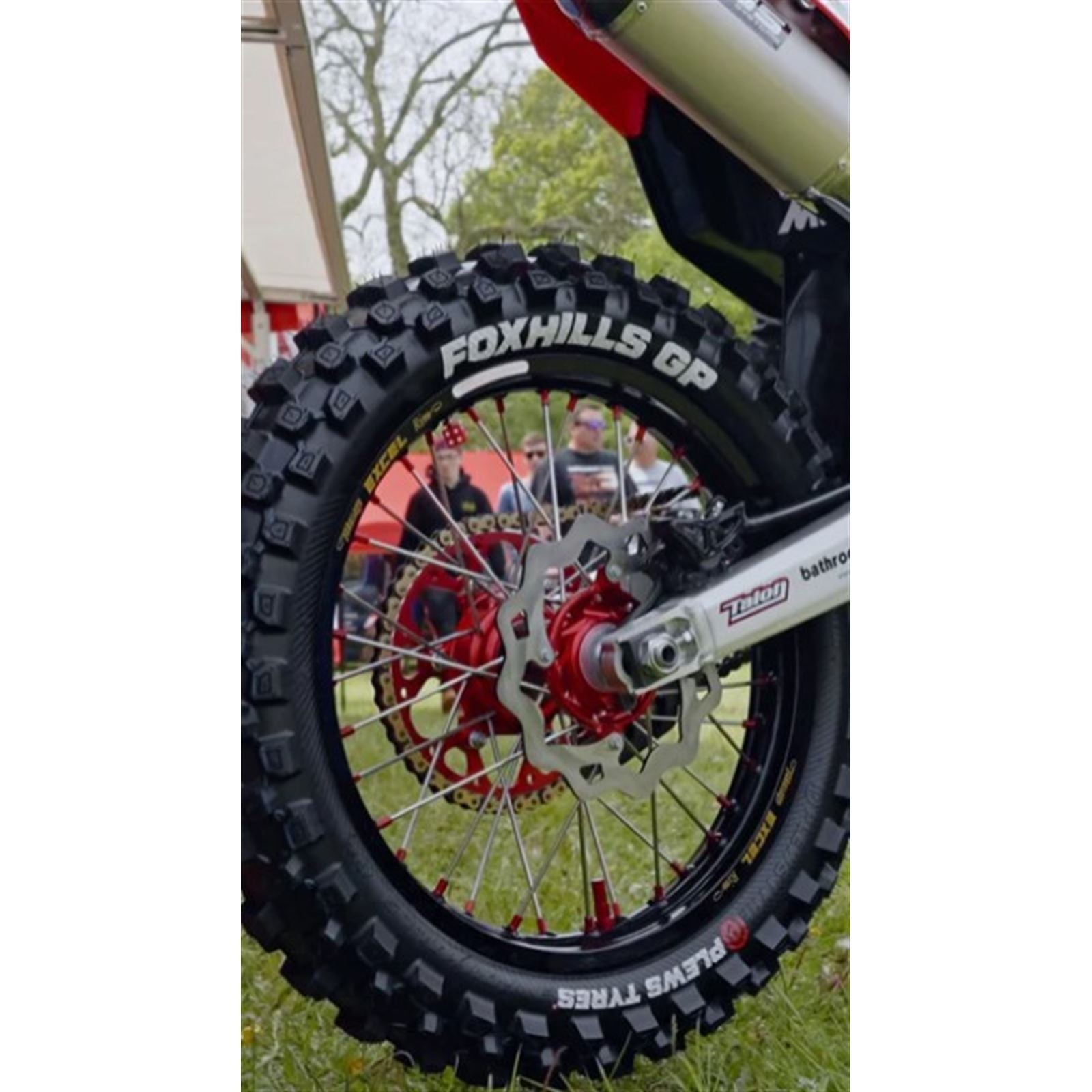 Plews Tyres MX3 Foxhills GP Hard Pack Motocross Rear Tire_1393035