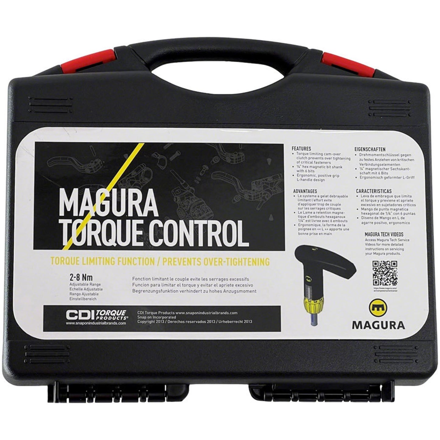 Magura T-Handle Torque Control Tool - with Slotted 8mm Bit [MPN: 2702539]_1411949