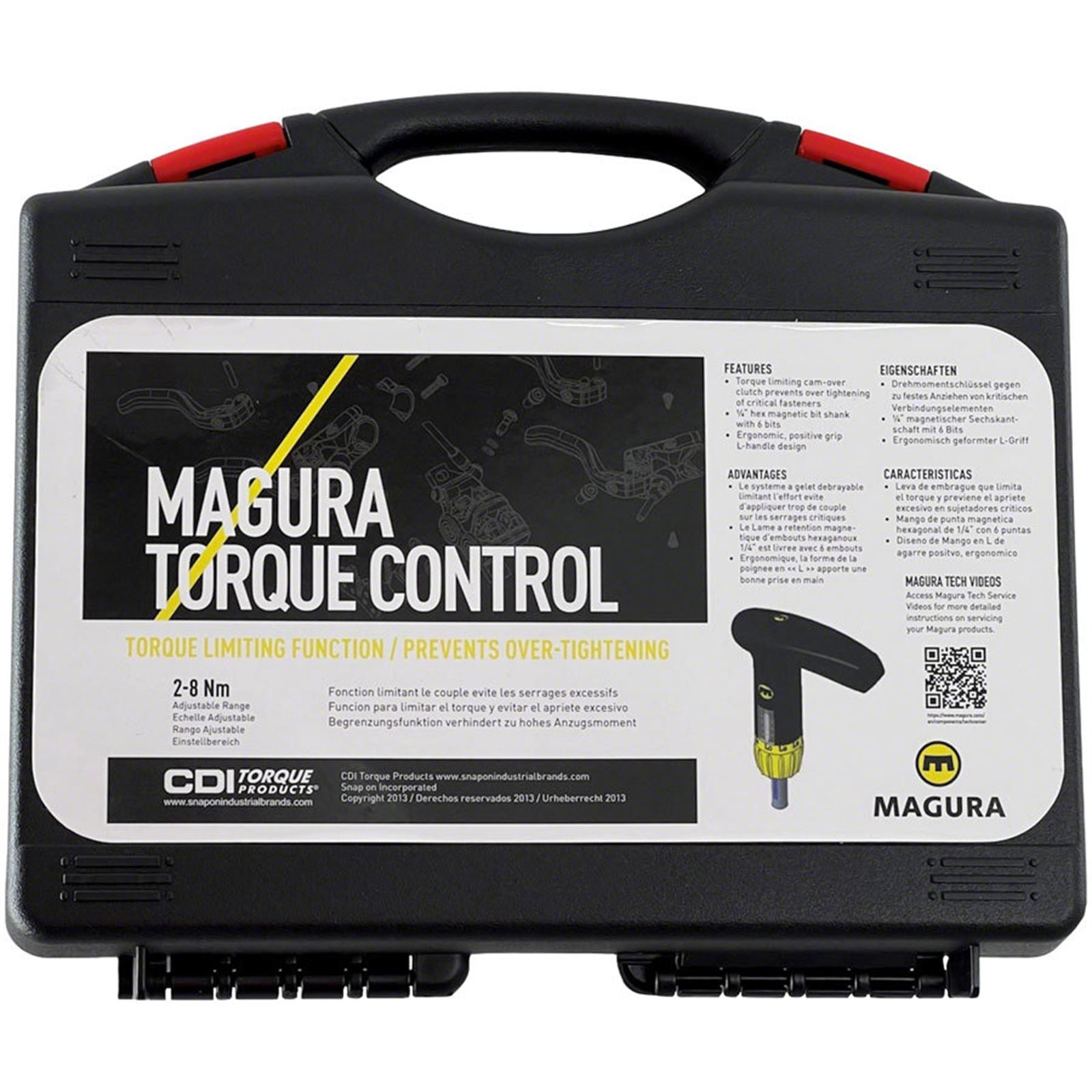 Magura T-Handle Torque Control Tool - with Slotted 8mm Bit [MPN: 2702539]_1411949
