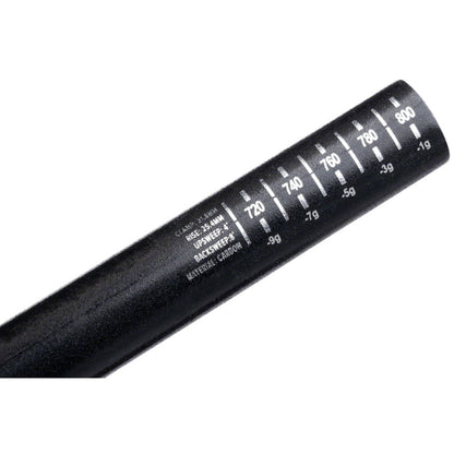 Protaper C 25 Handlebar 810mm 25mm Rise 31.8mm Carbon Polish Black/Chrome 301-39673-A001_1419333