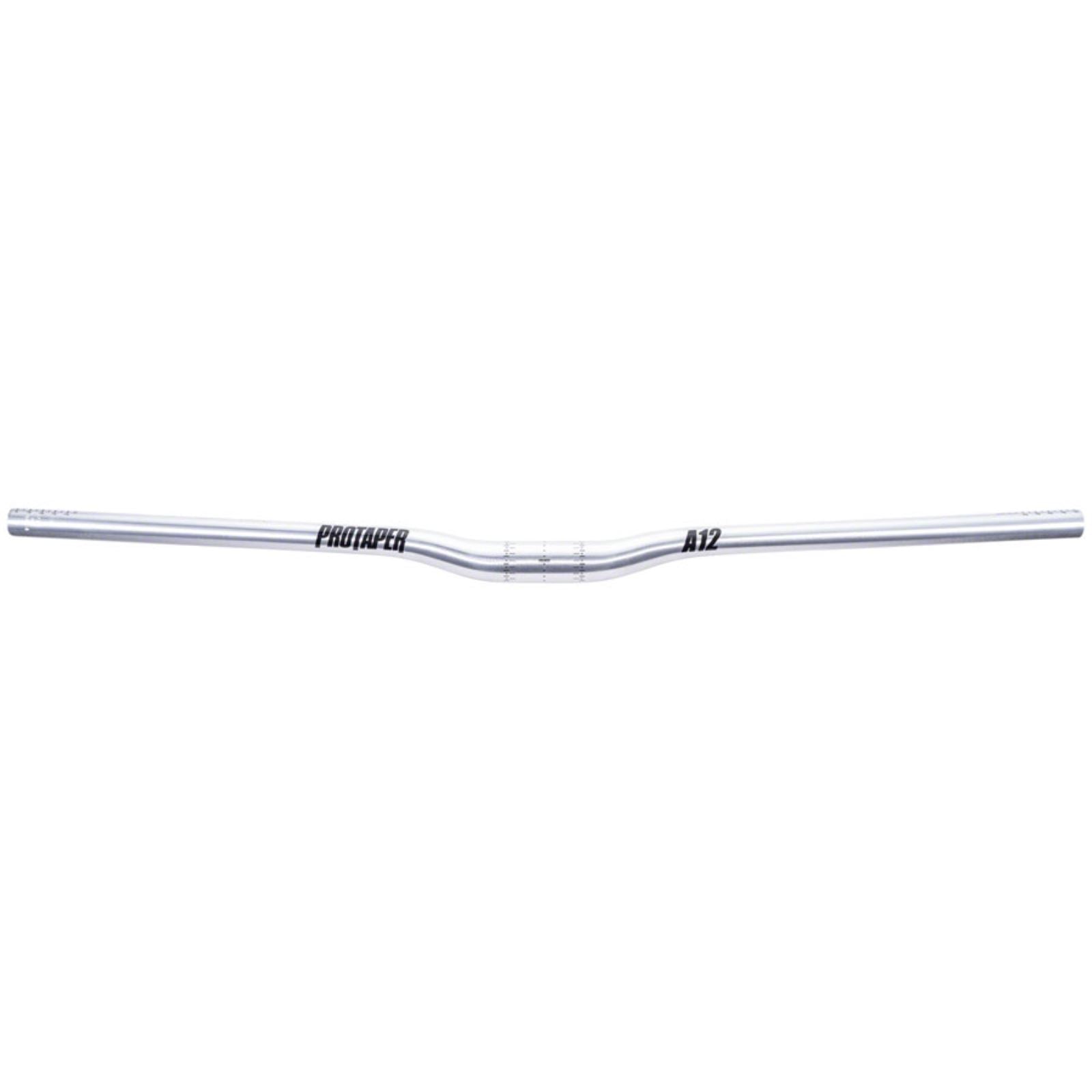 Protaper A12 Handlebar - 810mm 12mm Rise 31.8mm, Aluminum, Polished Silver 301-39632-A002_1419272