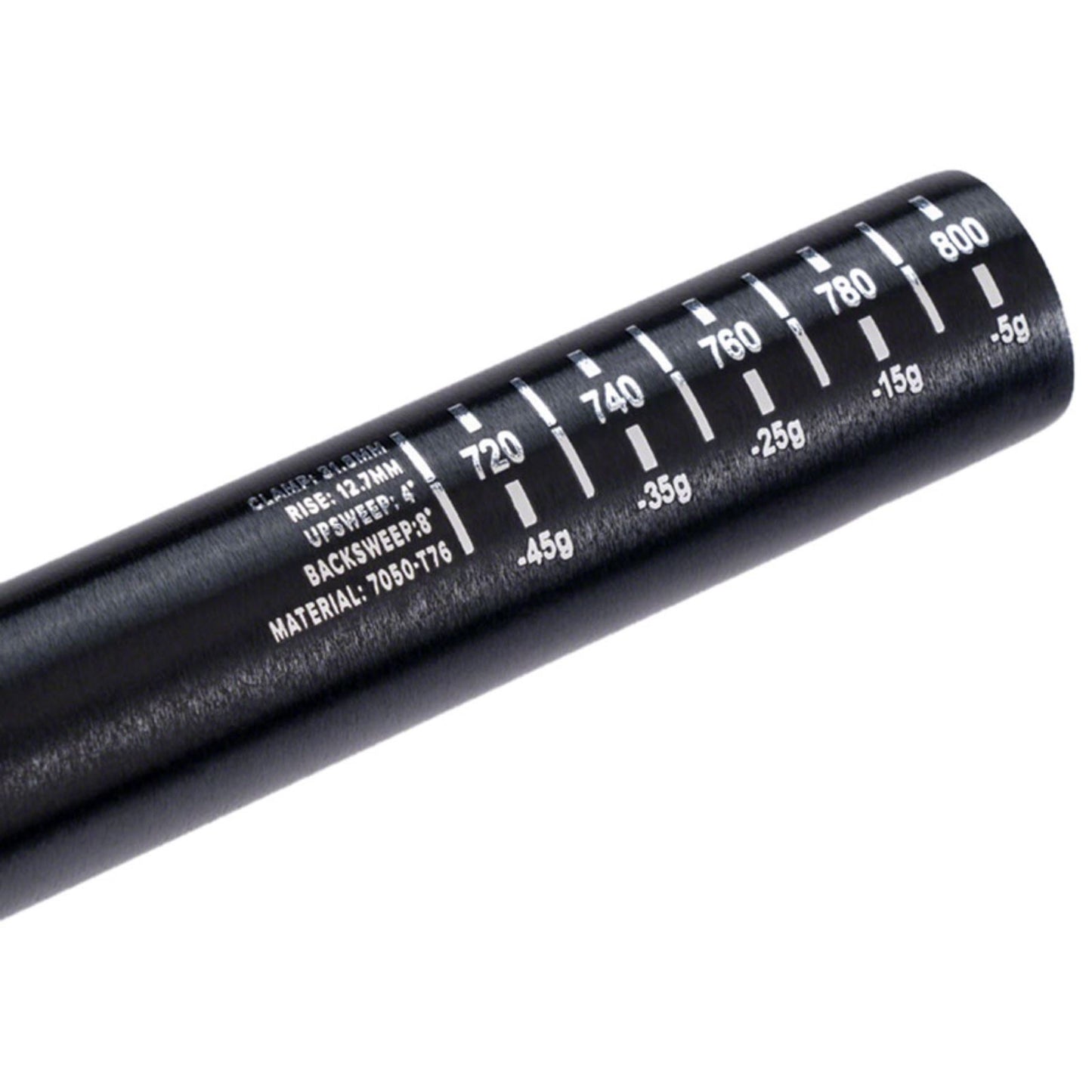 Protaper A12 Handlebar - 810mm, 12mm Rise, 31.8mm, Aluminum, Polish Black [MPN: 301-39632-A001]_1419270