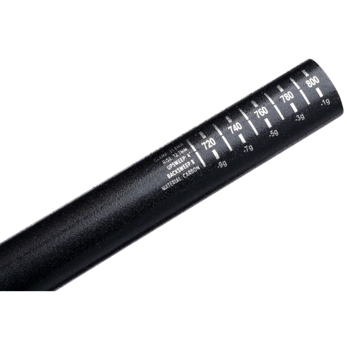 Protaper C12 Handlebar - 810mm 12mm Rise 31.8mm Carbon Polish Black/Chrome 301-39672-A001_1419328