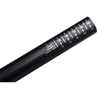Protaper C12 Handlebar - 810mm 12mm Rise 31.8mm Carbon Polish Black/Chrome 301-39672-A001_1419328