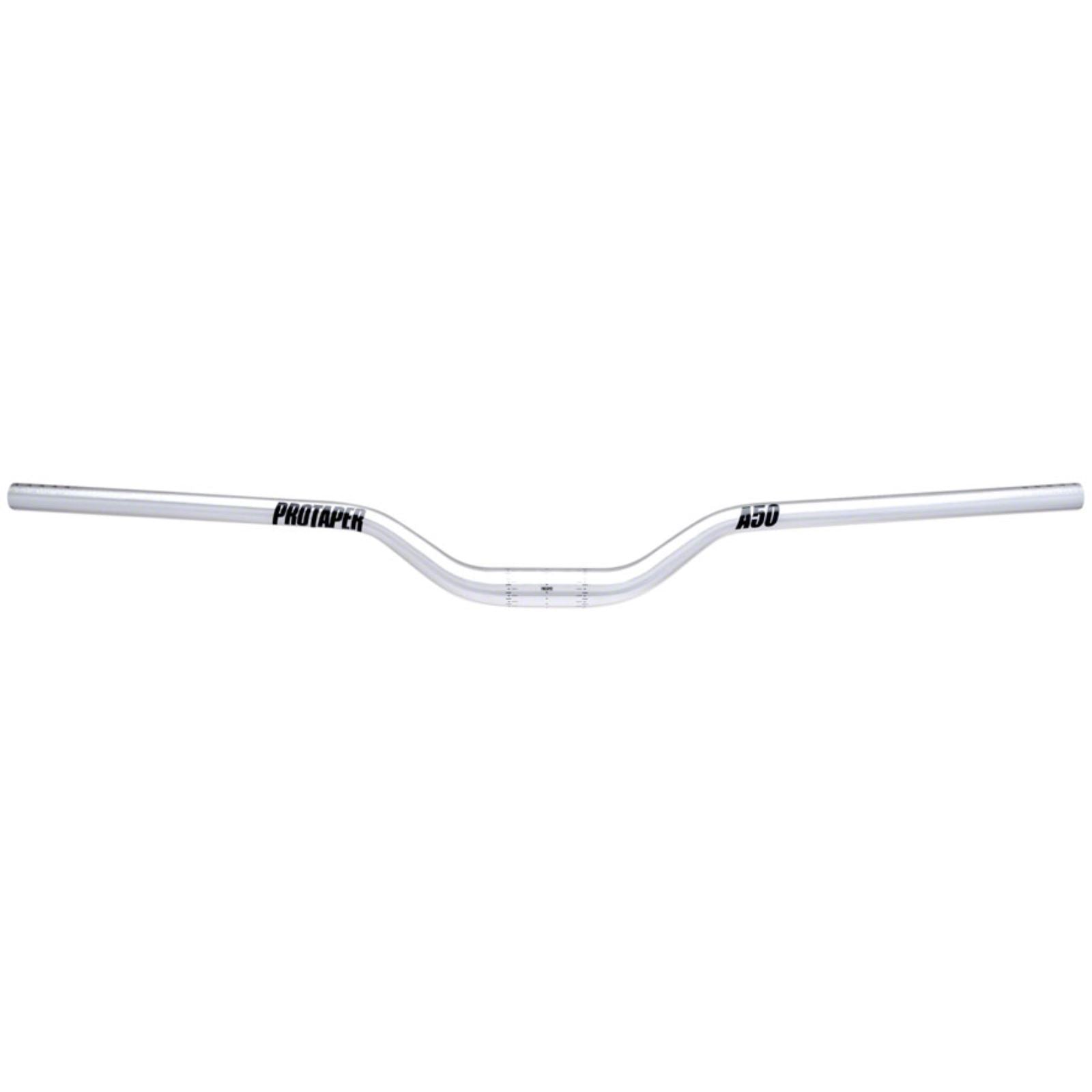 Protaper A50 Handlebar - 810mm 50mm Rise 31.8mm, Aluminum, Polished Silver 301-39634-A002_1419289