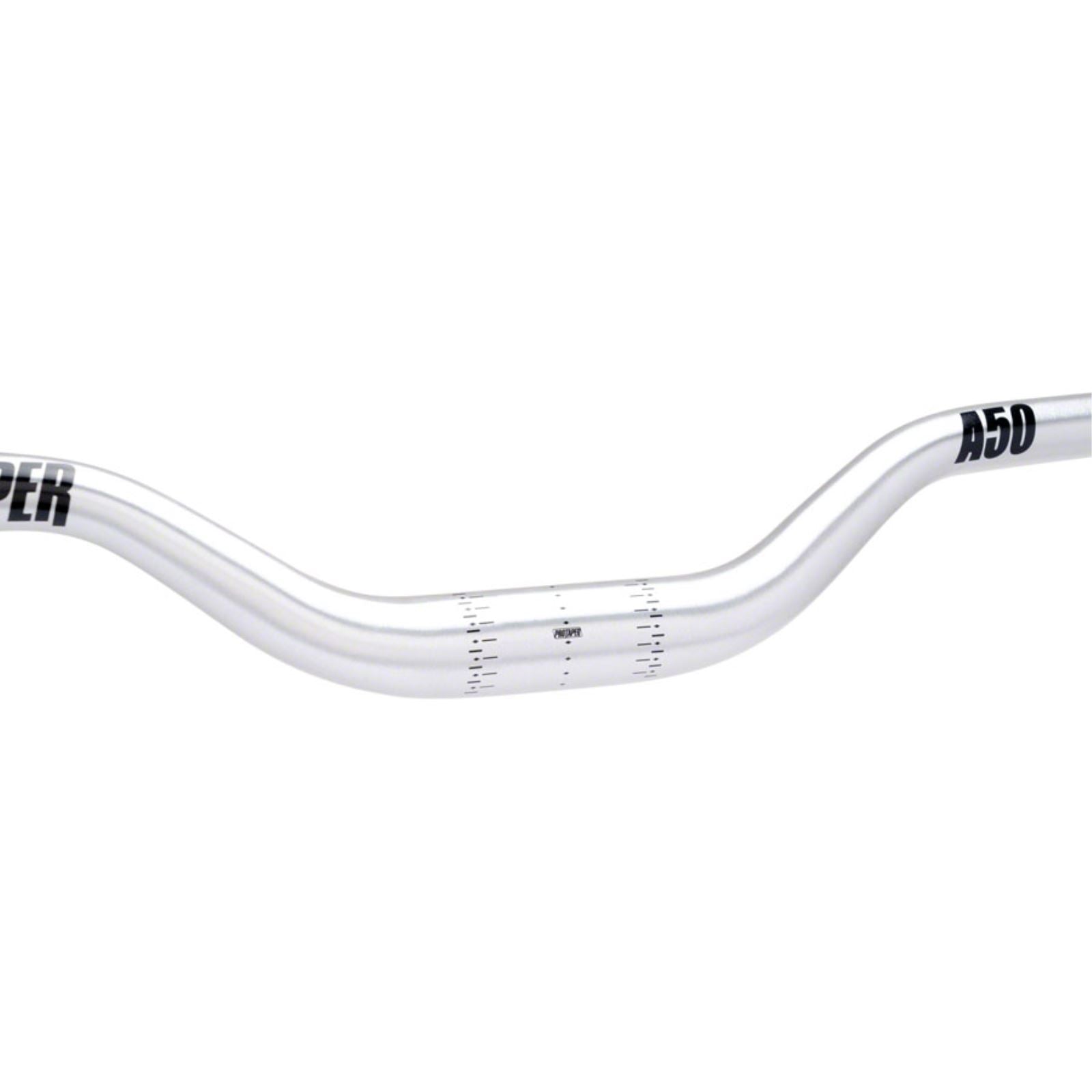 Protaper A50 Handlebar - 810mm 50mm Rise 31.8mm, Aluminum, Polished Silver 301-39634-A002_1419290