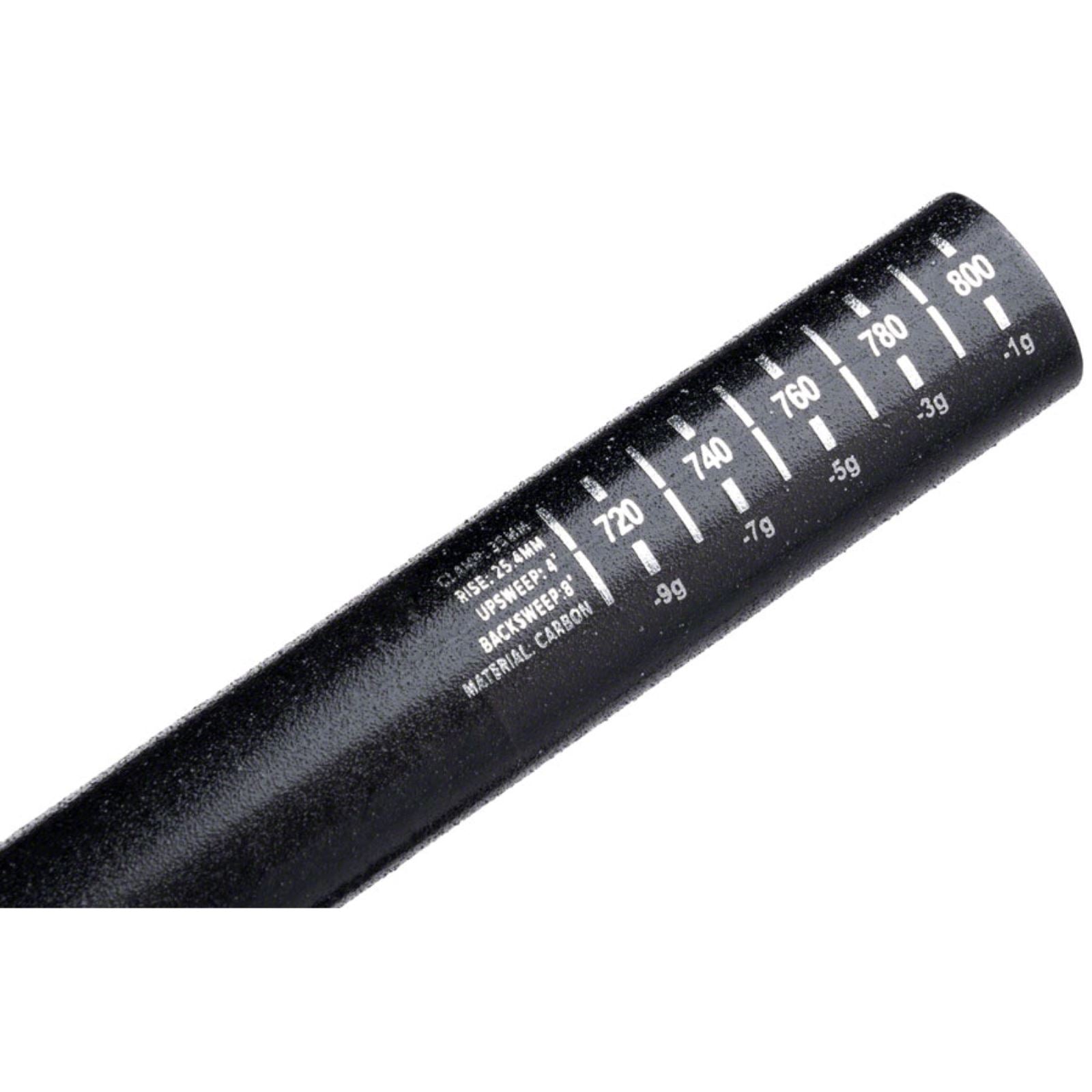 Protaper C25 Handlebar - 810mm 25mm Rise 35.0mm Carbon Polish Black/Chrome 301-39674-A001_1419337
