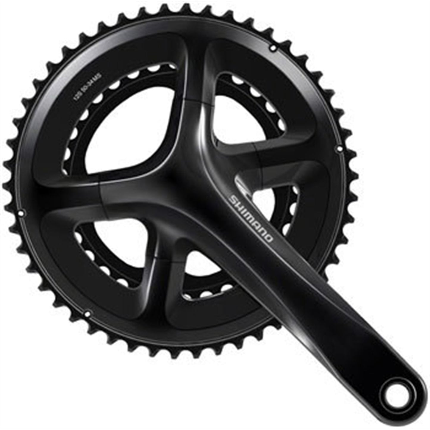 Shimano Crankset - 172.5mm - 12-Speed - 50/34t - Black - 105 FC-RS520  [MPN: EFCRS520DX04]_1403485