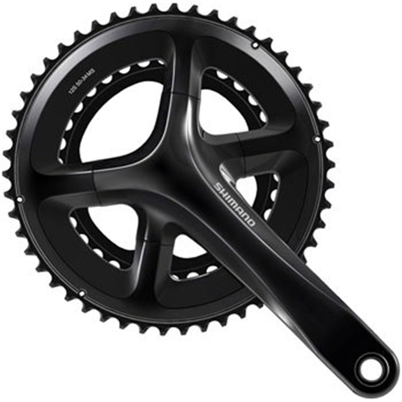Shimano Crankset - 170mm - 12-Speed - 50/34t - Black - 105 FC-RS520  [MPN: EFCRS520CX04]_1403486