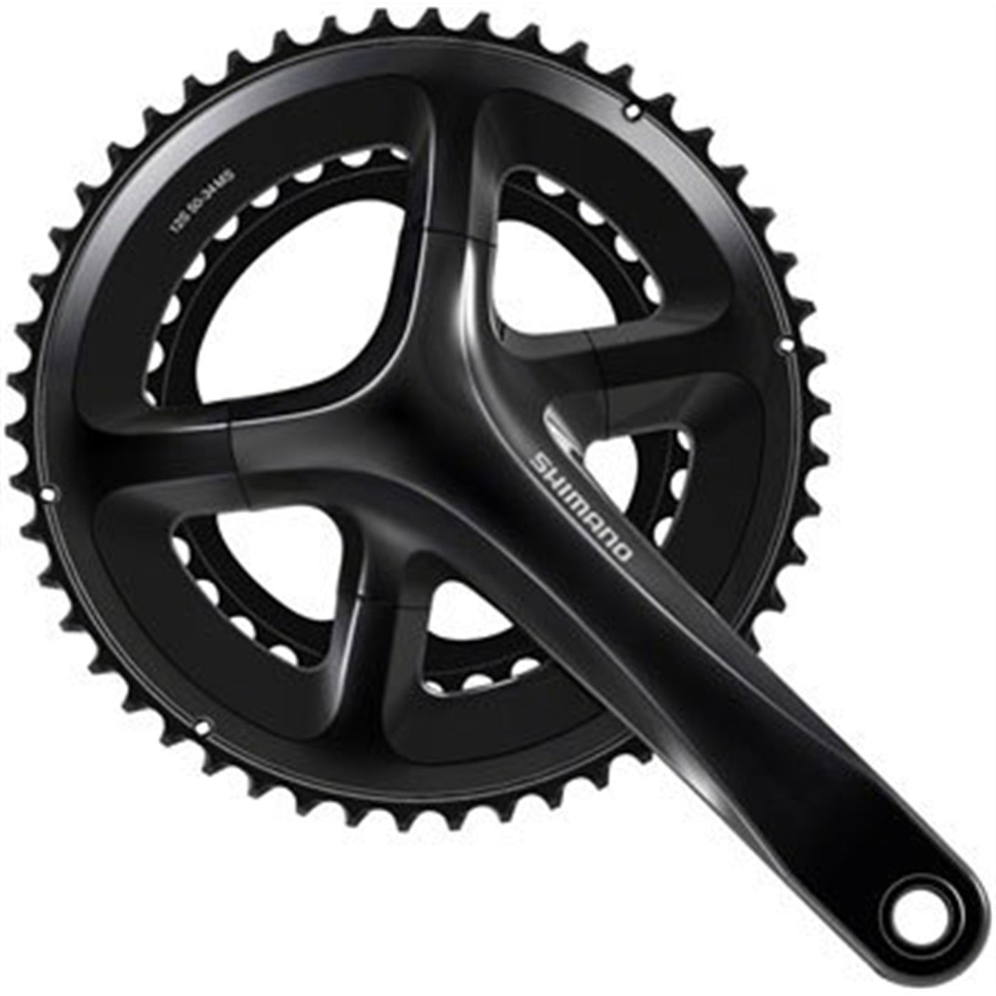 Shimano Crankset - 175mm - 12-Speed - 50/34t - Black - 105 FC-RS520  [MPN: EFCRS520EX04]_1403484