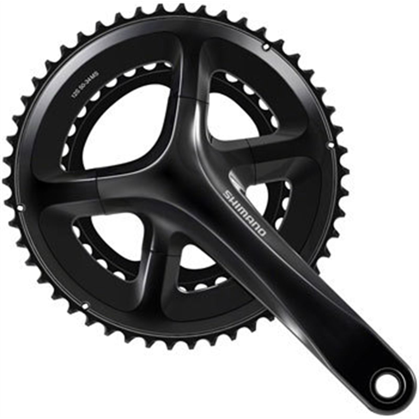 Shimano Crankset - 175mm - 12-Speed - 50/34t - Black - 105 FC-RS520  [MPN: EFCRS520EX04]_1403484