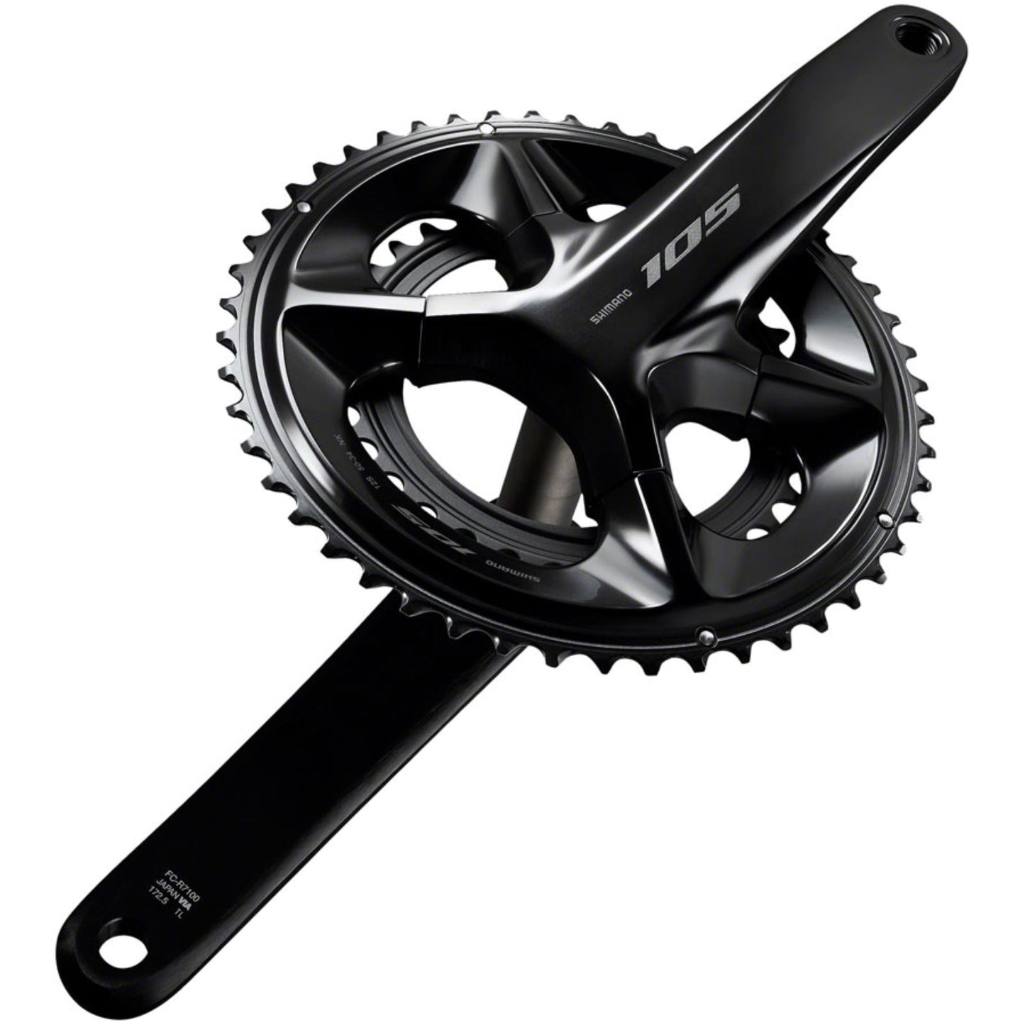 Shimano Crankset - 160mm - 12-Speed - 50/34t - 110 Asymmetric BCD - Black [MPN: IFCR7100MX04]_1416050
