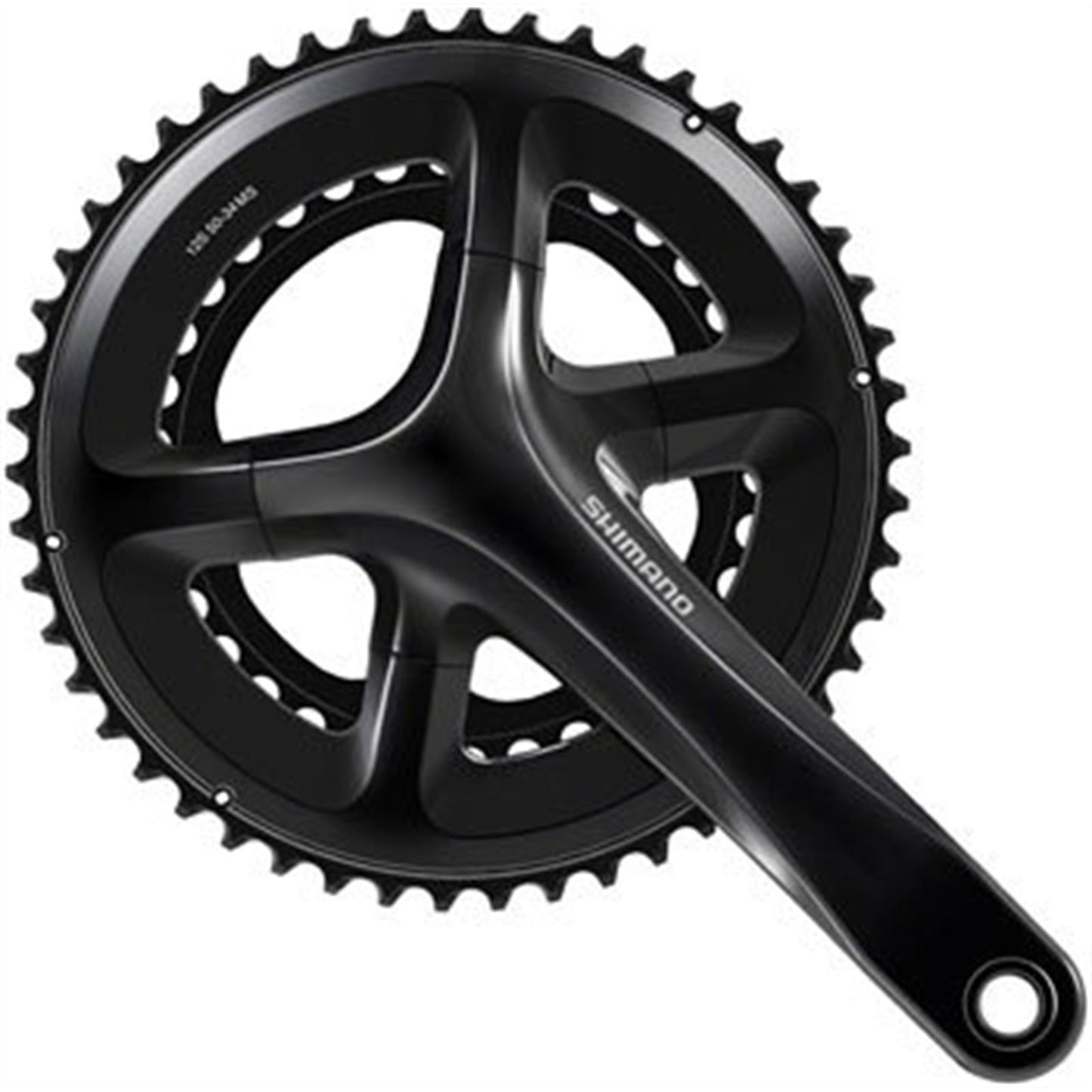 Shimano Crankset - 165mm - 12-Speed - 50/34t - Black - 105 FC-RS520  [MPN: EFCRS520AX04]_1403487
