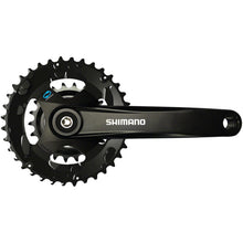 Shimano Crankset - 175mm - 7/8-Speed - Riveted - Black - FC-M315-B2  [MPN: EFCM3152BE62XL]_1415684