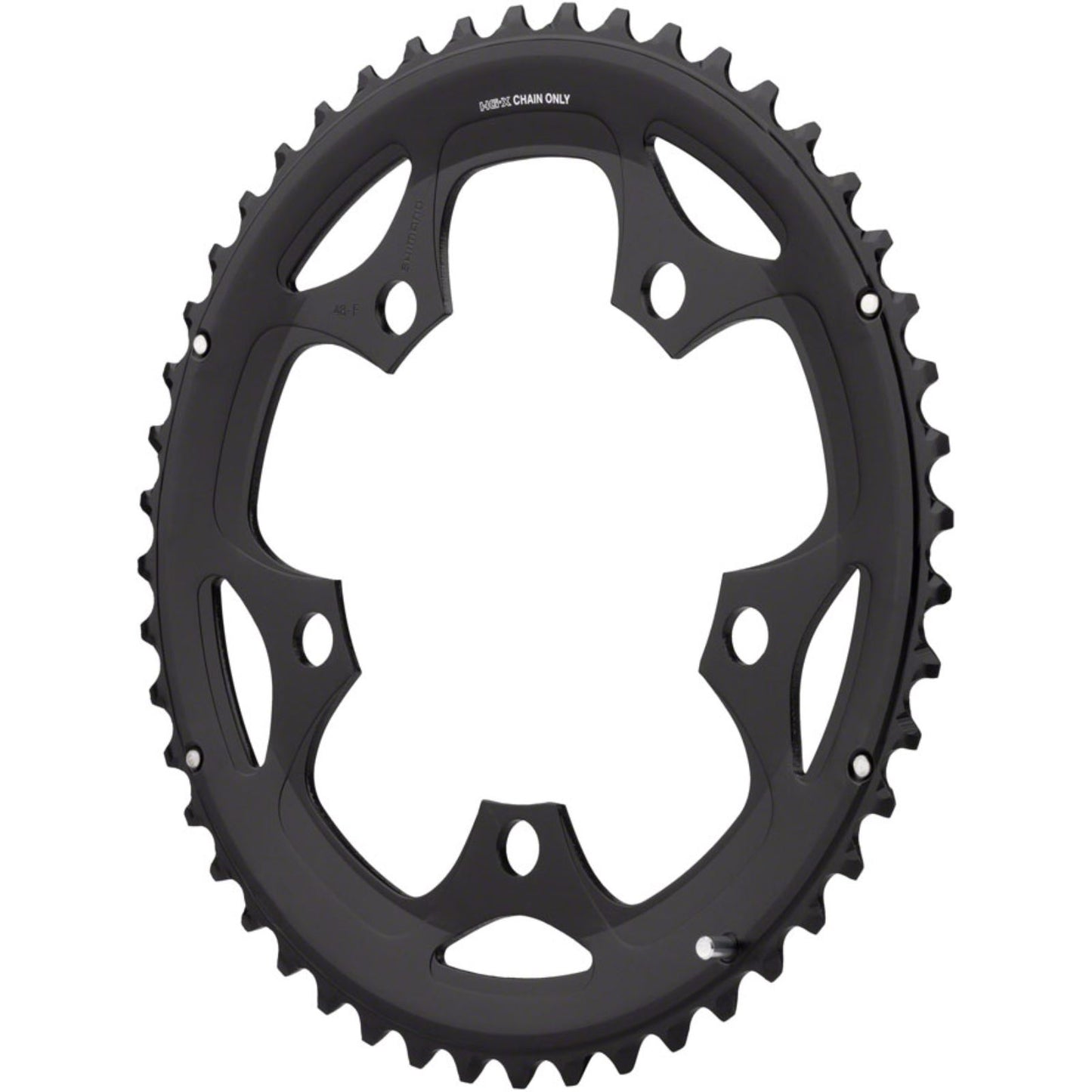 Shimano Chainring - 48t - 5-Bolt - 110 BCD - Black - FC-R460  [MPN: Y1NP98050]_1416719