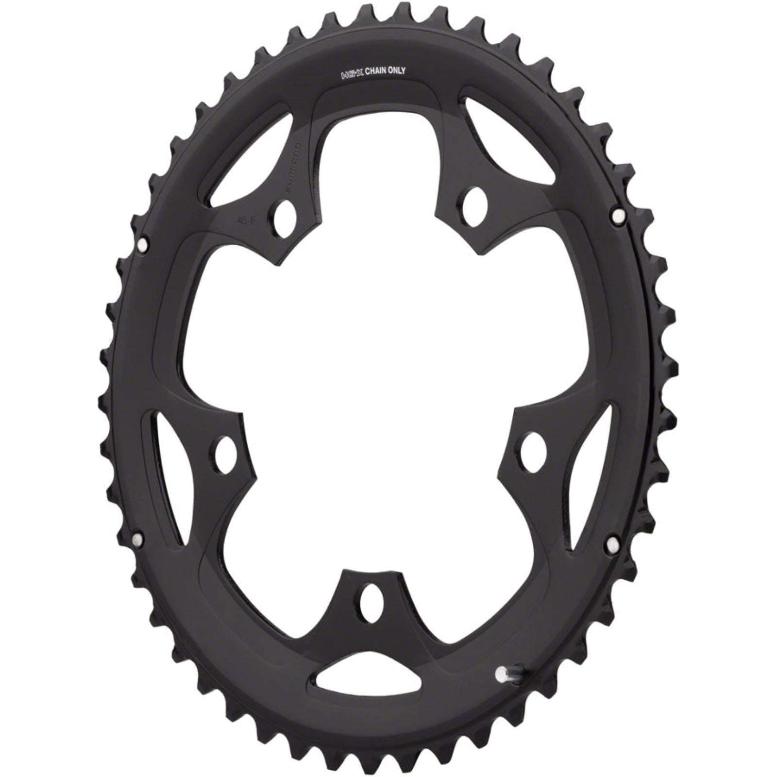 Shimano Chainring - 48t - 5-Bolt - 110 BCD - Black - FC-R460  [MPN: Y1NP98050]_1416719