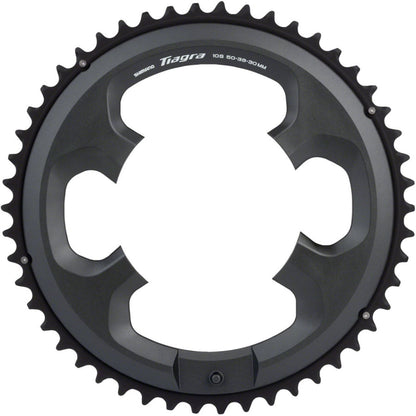 Shimano Chainring - 50t - Asymmetric 110 BCD - Black - 10-Speed [MPN: Y1RD98030]_1416724