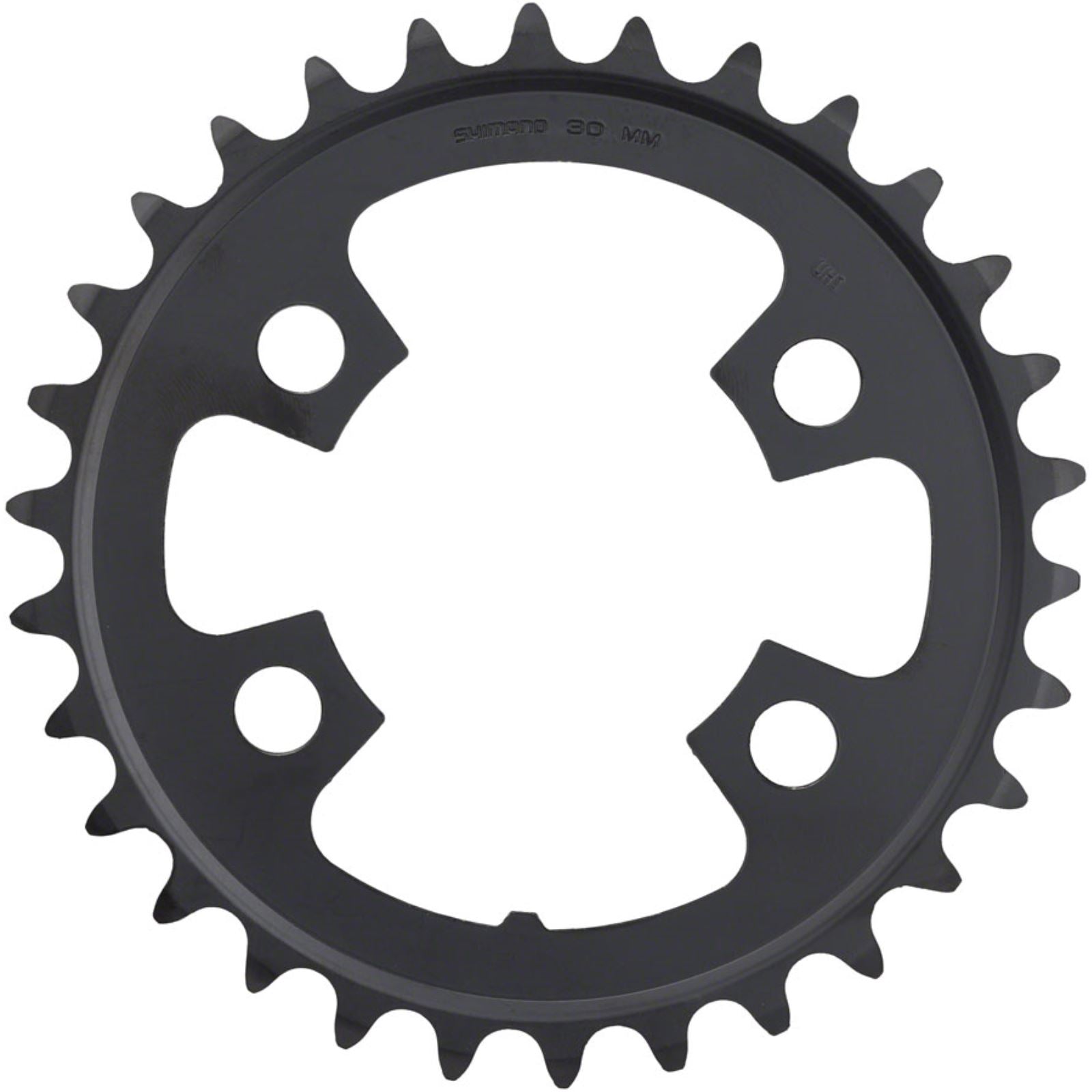 Shimano Chainring - 30t - Asymmetric 74 BCD - Black - 10-Speed [MPN: Y1RD30000]_1416722