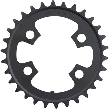 Shimano Chainring - 30t - Asymmetric 74 BCD - Black - 10-Speed [MPN: Y1RD30000]_1416722