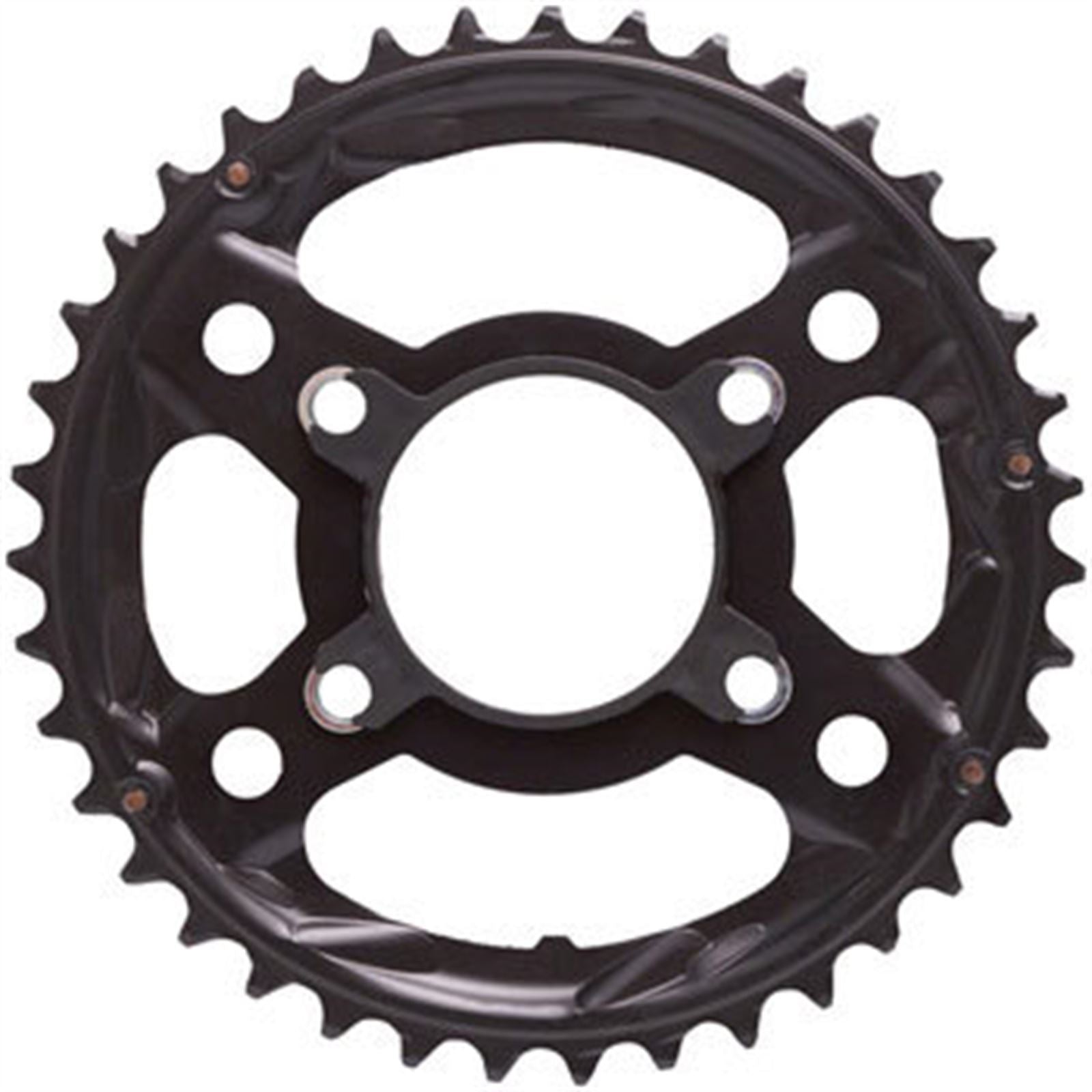 Shimano Tiagra FC-4703 10-Speed Chainring - 39t, Asymmetric 110/74 BCD, Black [MPN: Y1RD98050]_1403512
