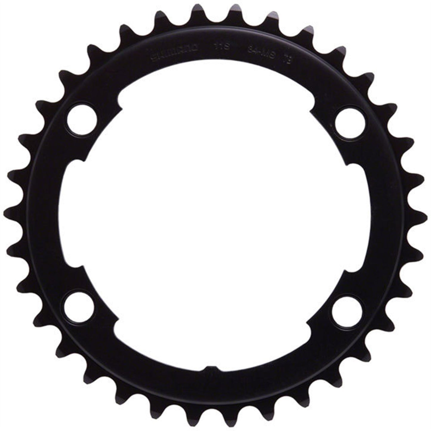 Shimano FC-RS510 Chainring - 34t, Asymmetric 110mm BCD, Black, MS [MPN: Y1WF34000]_1403513