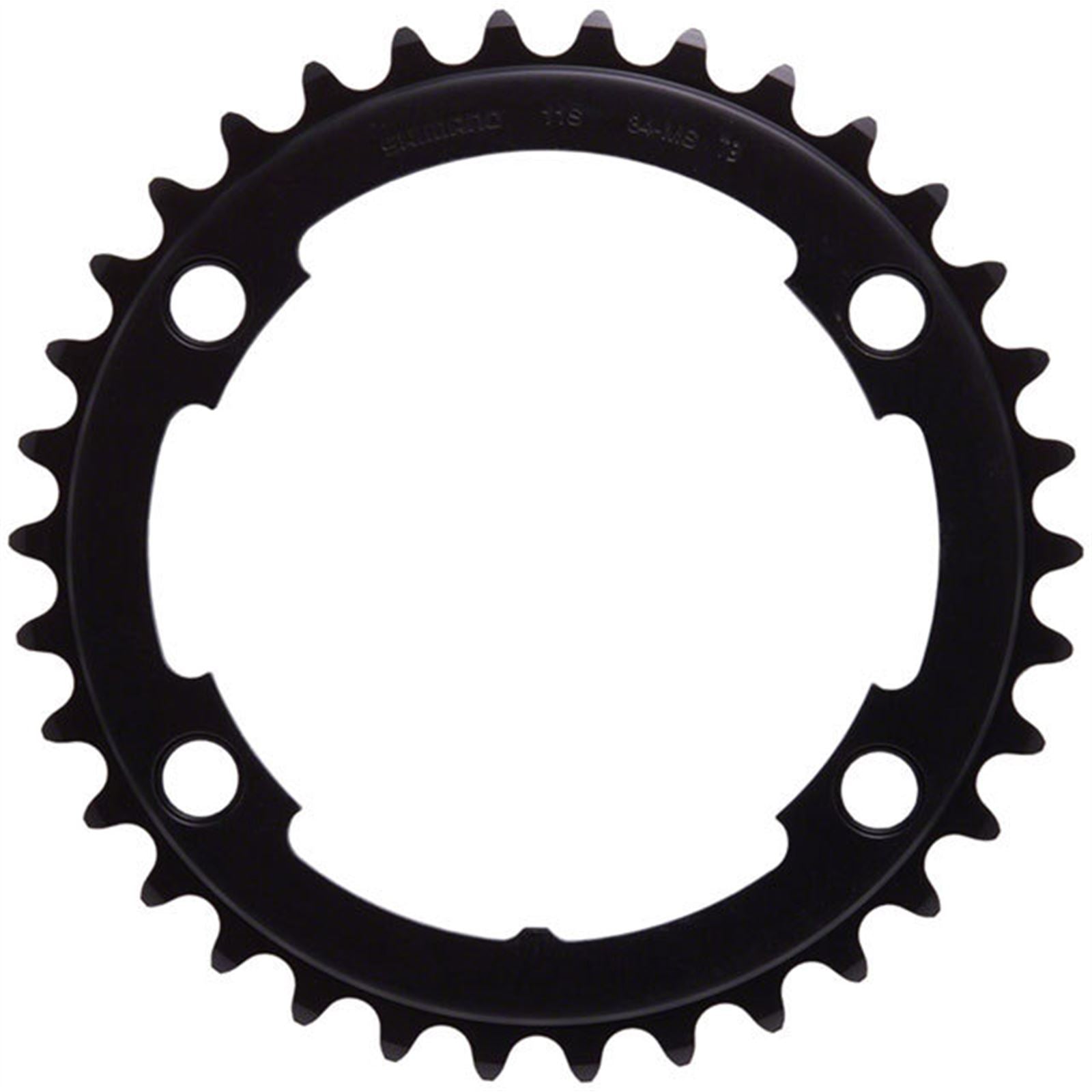 Shimano FC-RS510 Chainring - 34t, Asymmetric 110mm BCD, Black, MS [MPN: Y1WF34000]_1403513