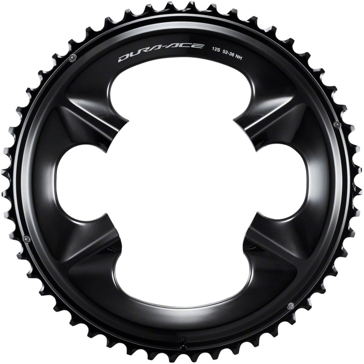 Shimano Chainring - Asymmetric 110 BCD - Black - 12-Speed - Dura-Ace FC-R9200 [MPN: Y0MZ98020]_1416618