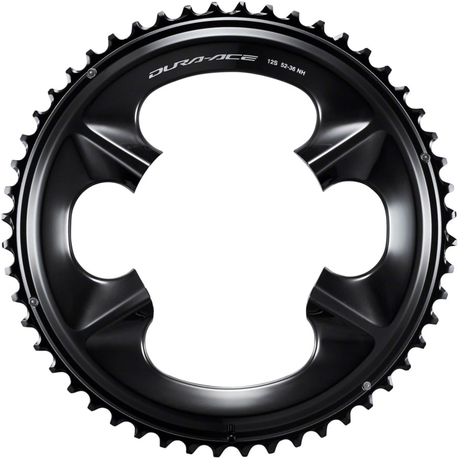Shimano Chainring - Asymmetric 110 BCD - Black - 12-Speed - Dura-Ace FC-R9200 [MPN: Y0MZ98020]_1416618