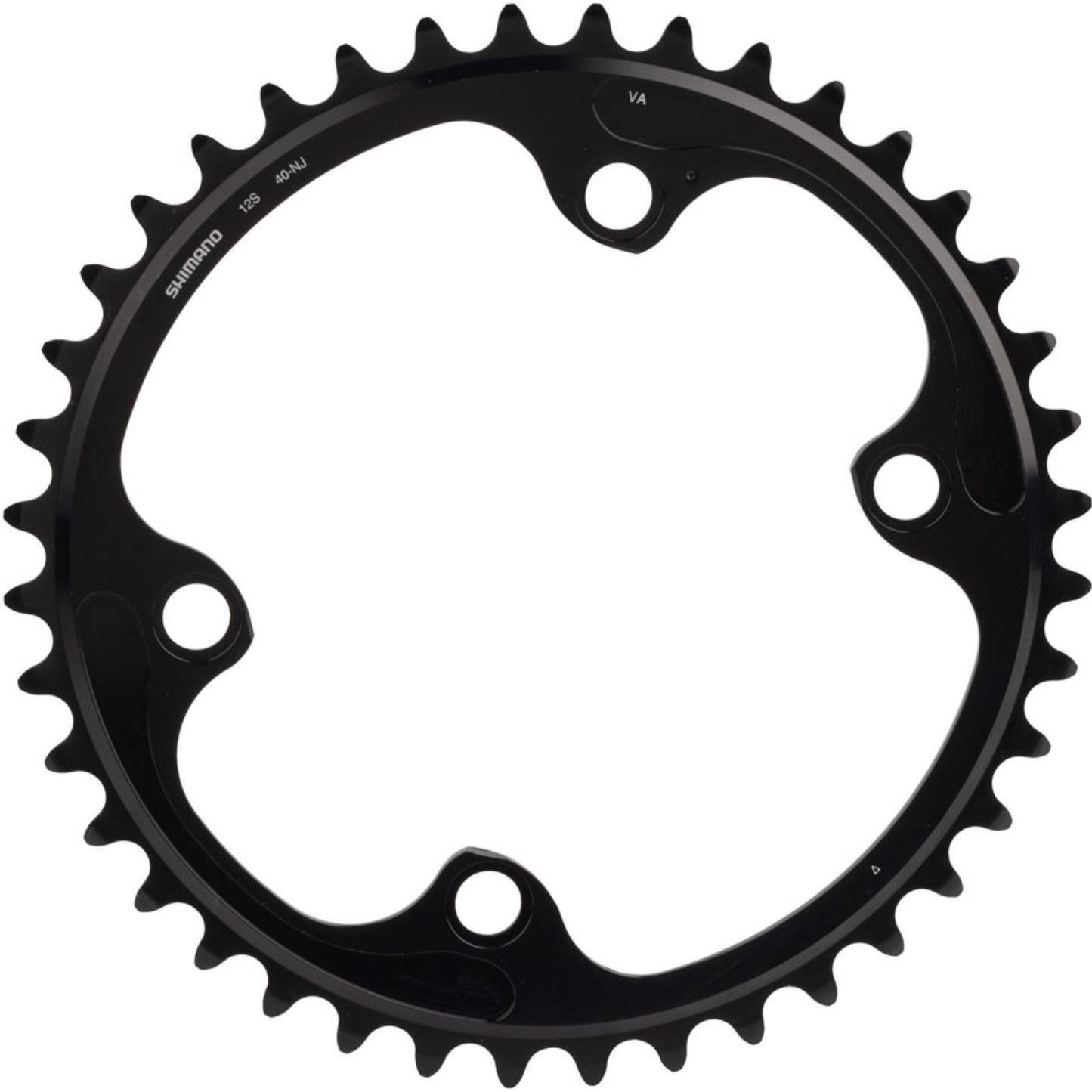 Shimano Chainring - Asymmetric 110 BCD - Black - 12-Speed - Dura-Ace FC-R9200 [MPN: Y0MZ40000]_1416617