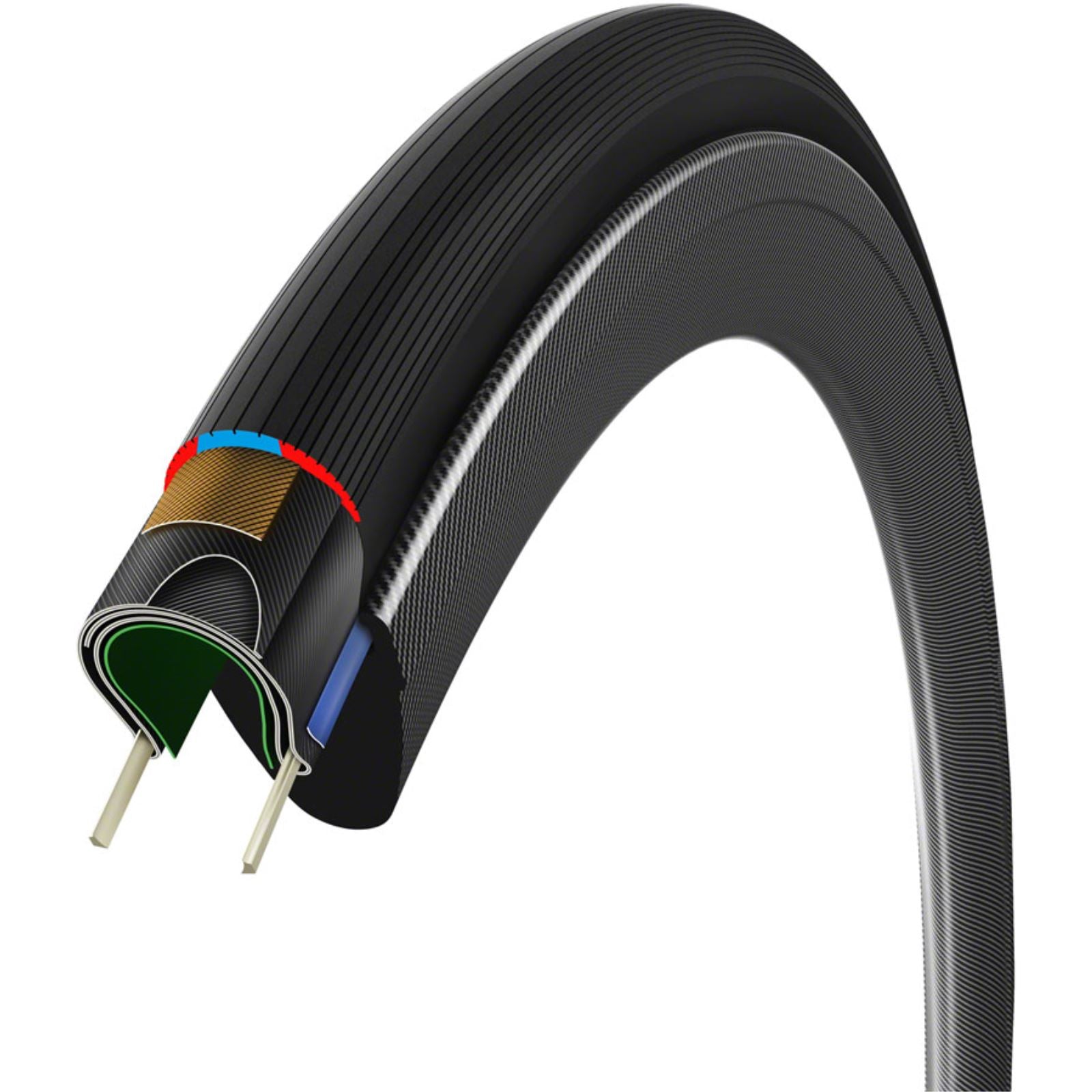 Vittoria Corsa N.EXT Tire - 700 x 24, Tubeless, Folding, Black, G2.0 [MPN: 11A00398]_1436436