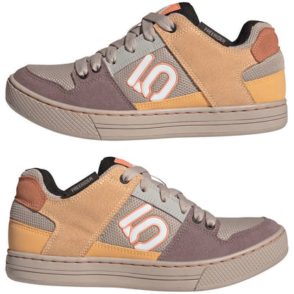 Five Ten Women's Freerider Flat Shoes - Wonder Taupe/White/Orange_1406871