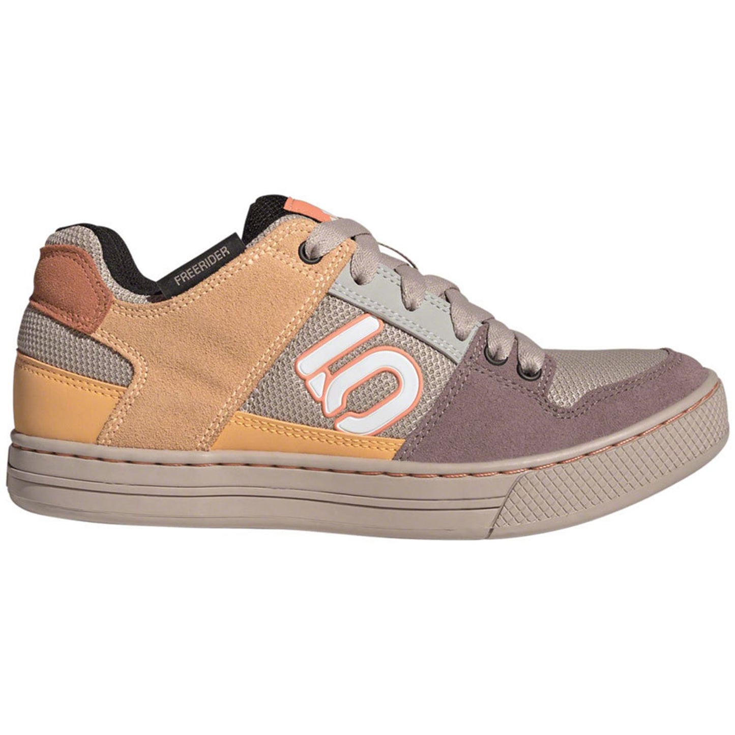 Five Ten Women's Freerider Flat Shoes - Wonder Taupe/White/Orange_1406872