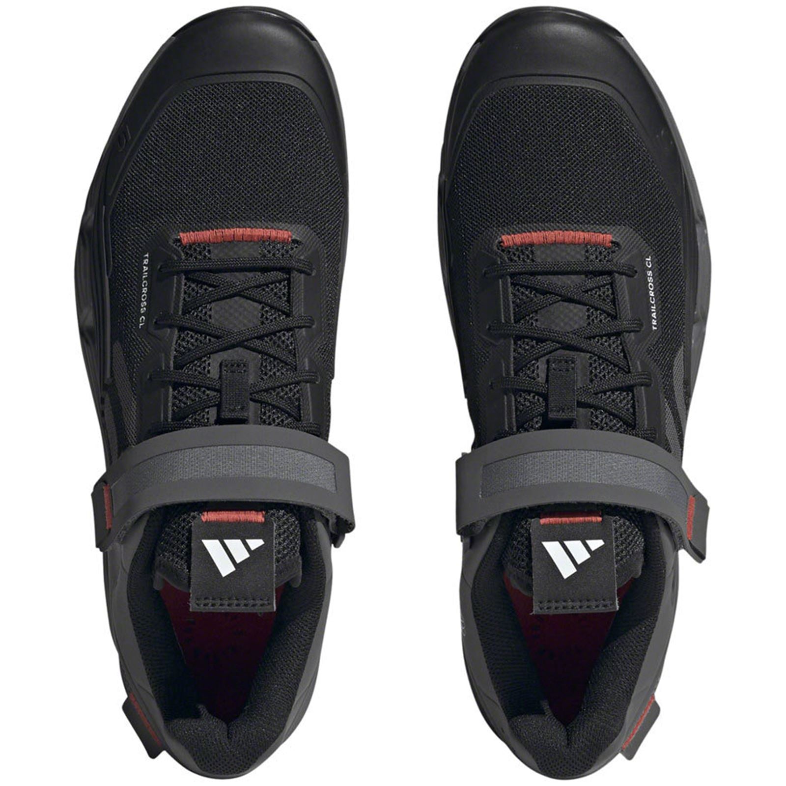 Five Ten Men's Trailcross Mountain Clipless Shoes - Black/Gray/Red_1405826