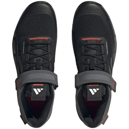 Five Ten Men's Trailcross Mountain Clipless Shoes - Black/Gray/Red_1405826