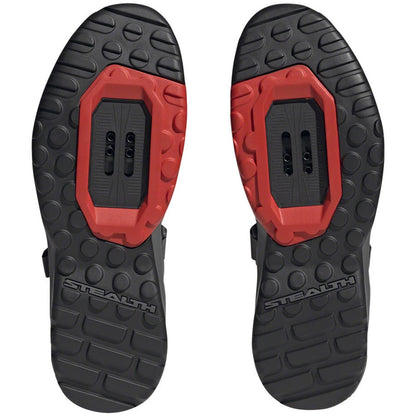 Five Ten Men's Trailcross Mountain Clipless Shoes - Black/Gray/Red_1405827