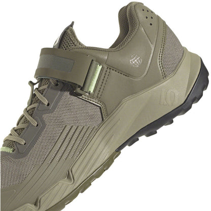 Five Ten Men's Trailcross Mountain Clipless Shoes - Green/Carbon/Black - 7 [MPN: HP9927-7]_1405859