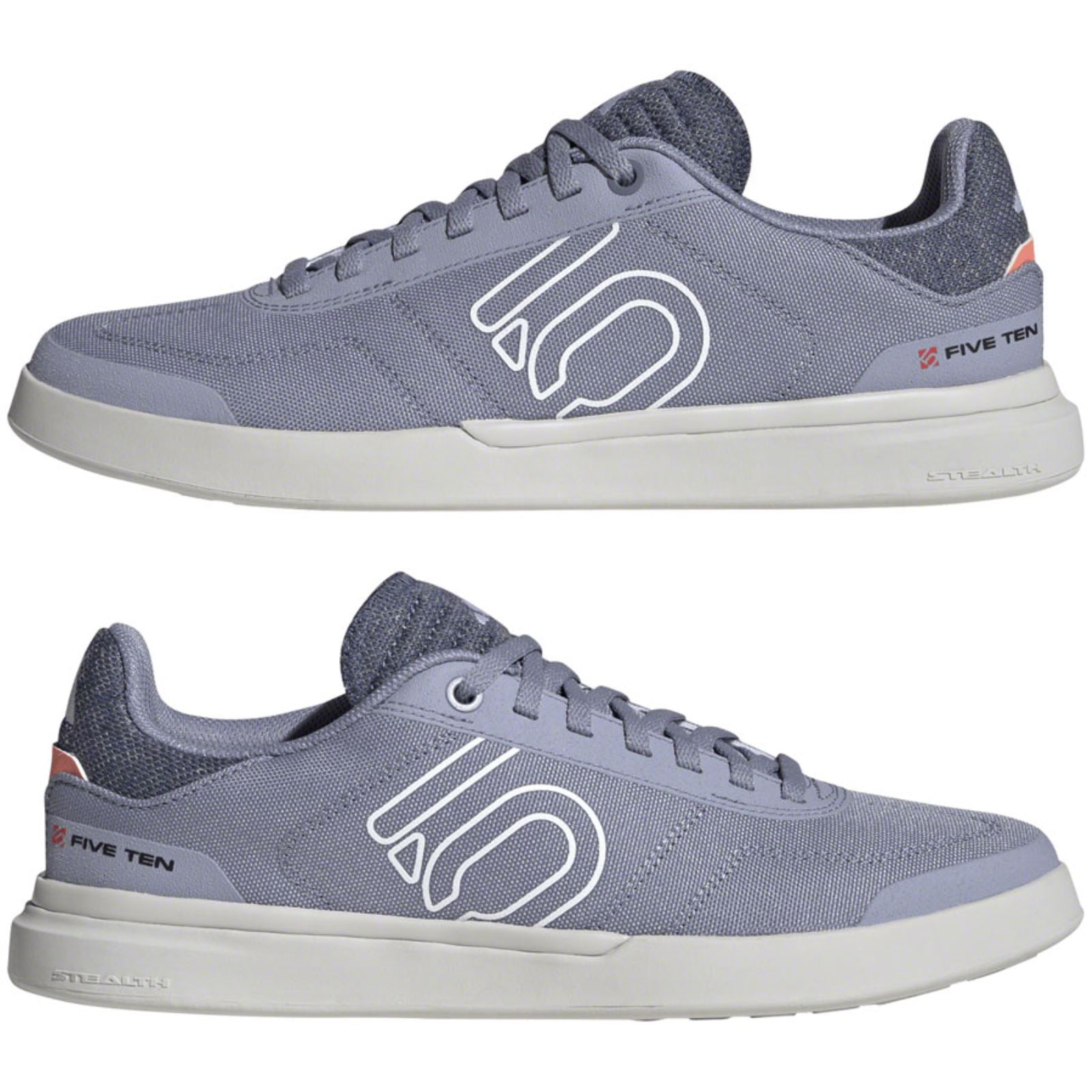 Five Ten Stealth Deluxe Canvas Flat Women's Shoes Silver Violet - Size 10.5 [MPN: HQ2116-10-]_1424544