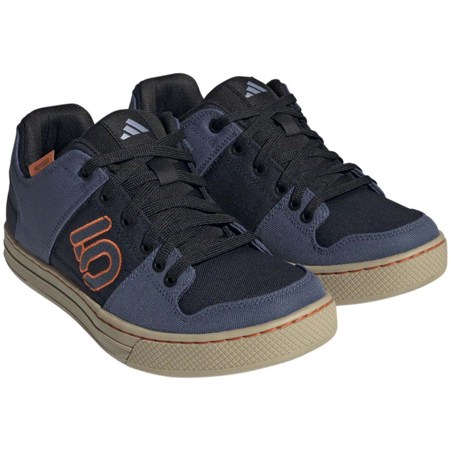 Five Ten Freerider Canvas Flat Men's Shoes - Ink/Steel/Orange_1424156