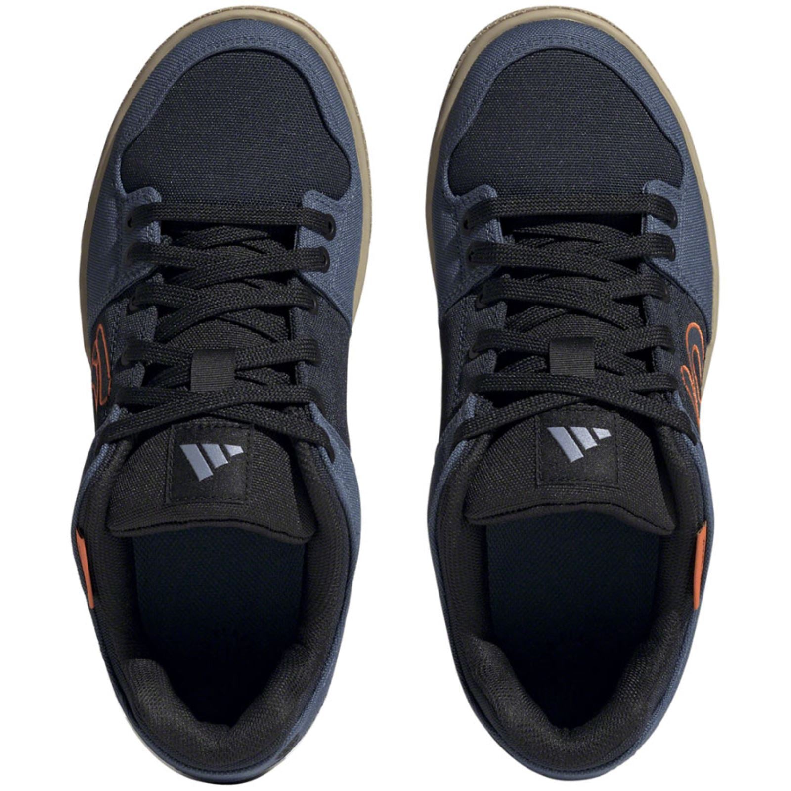 Five Ten Freerider Canvas Flat Men's Shoes - Ink/Steel/Orange_1424158