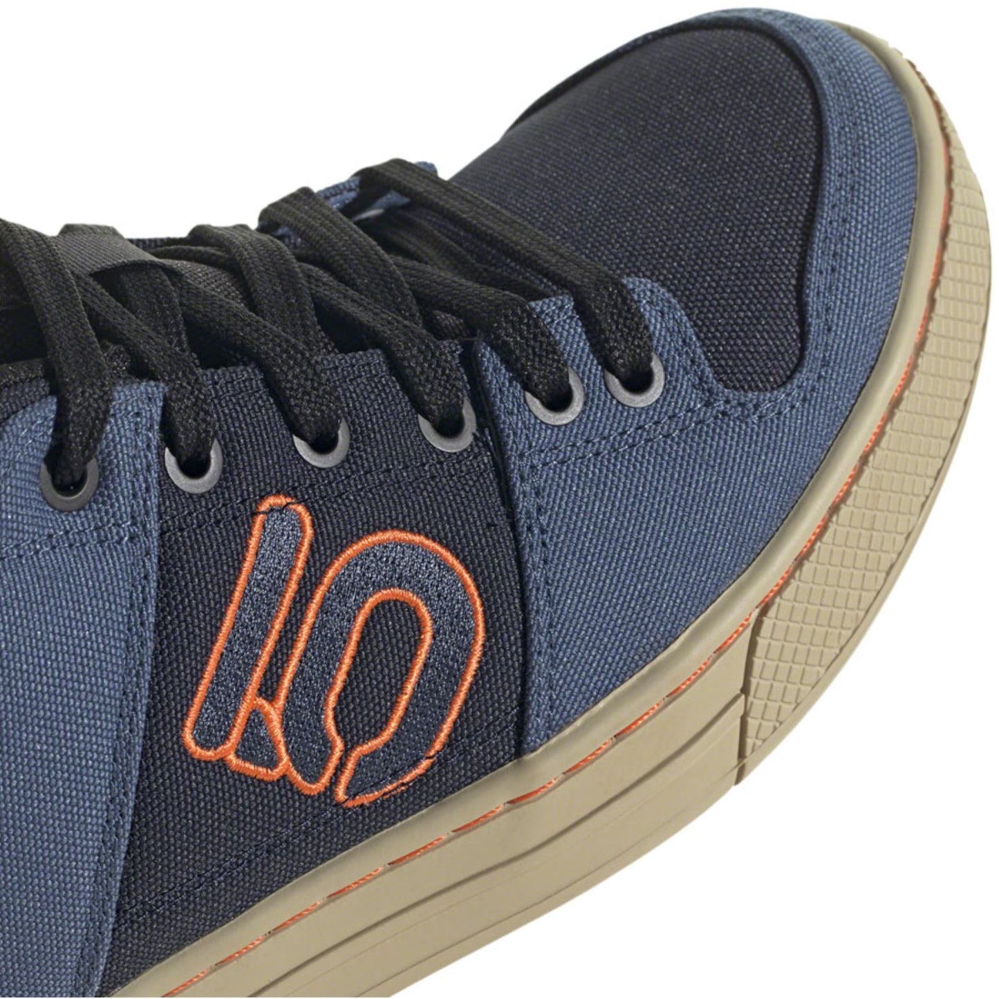 Five Ten Freerider Canvas Flat Men's Shoes - Ink/Steel/Orange_1424162