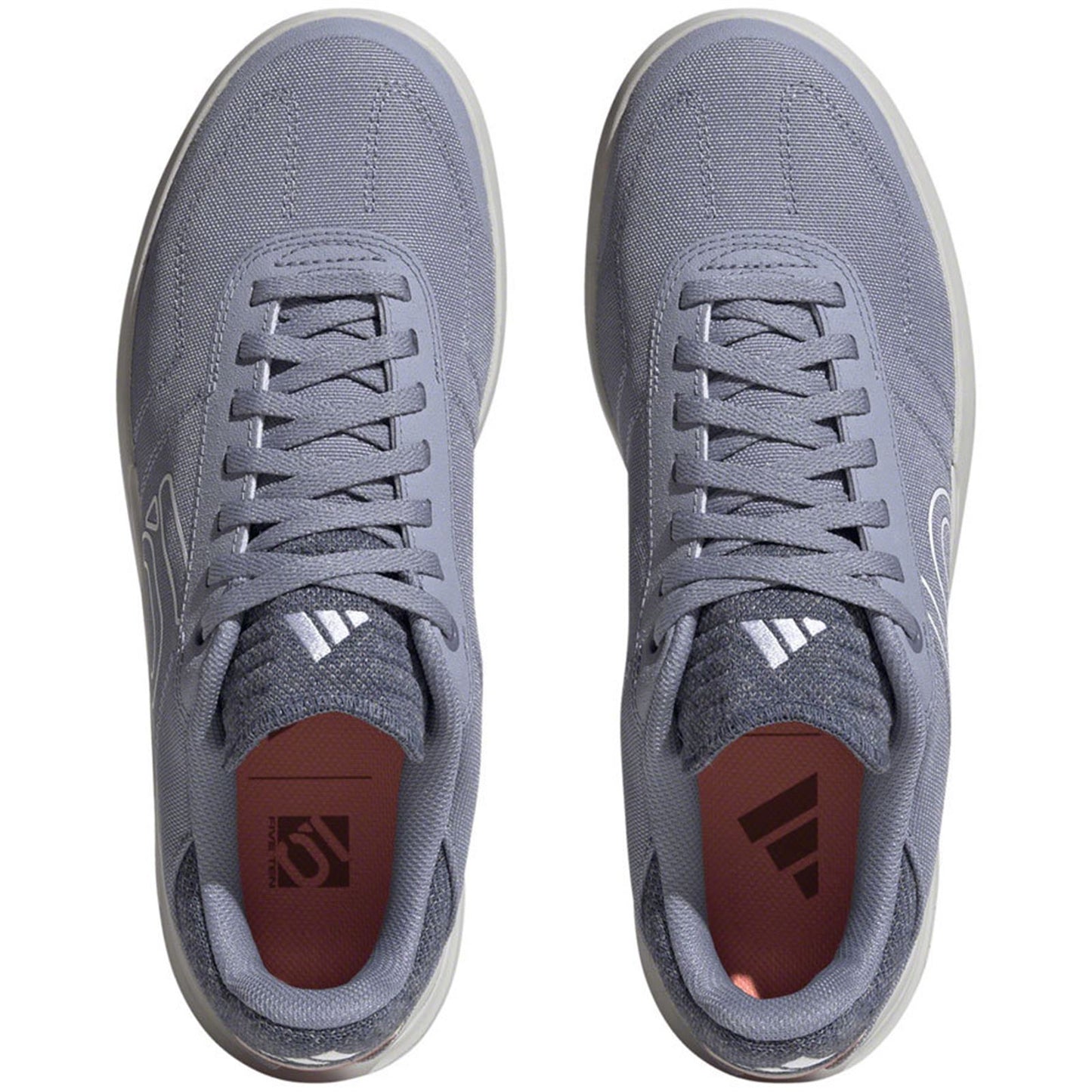 Five Ten Women's Stealth Deluxe Canvas Flat Shoes - Violet/White/Coral_1407393